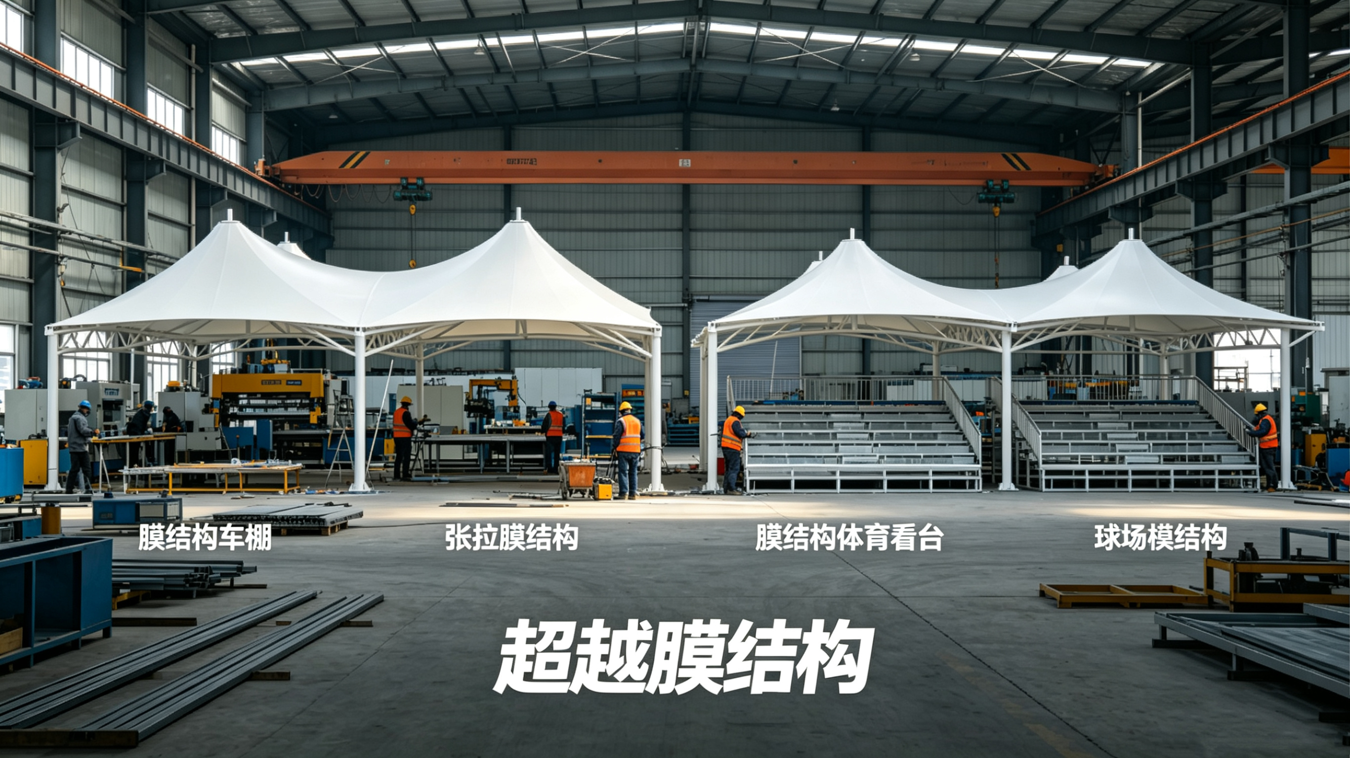 咸阳市膜结构工程膜结构车棚 - 排名